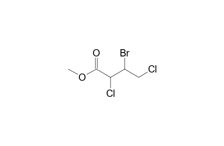 Methyl 3-bromo-2,4-dichlorobutanoate
