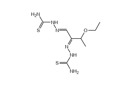 3-ETHOXY-2-OXOBUTYRALDEHYDE, BIS[3-THIOSEMICARBAZONE]