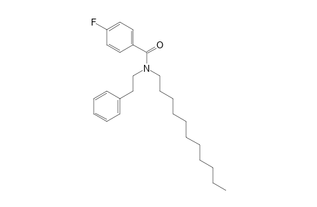 Benzamide, 4-fluoro-N-(2-phenylethyl)-N-undecyl-