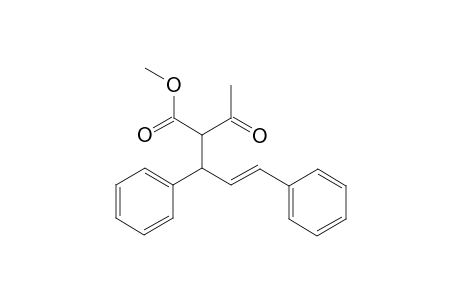 Methyl 3-oxo-2-(1,3-diphenyl-2-propenyl)butanoate