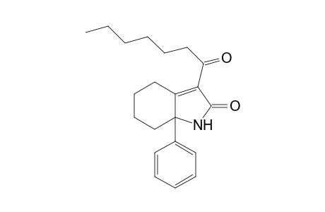 3-Heptanoyl-7a-phenyl-1,4,5,6,7,7a-hexahydro-2H-indol-2-one