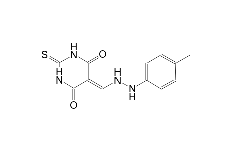 4,6(1H,5H)-pyrimidinedione, dihydro-5-[[2-(4-methylphenyl)hydrazino]methylene]-2-thioxo-