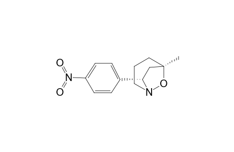 (5R*,7S*)-5-methyl-7-p-nitrophenyl-8-oxa-1-azabicyclo[3.2.1]octane