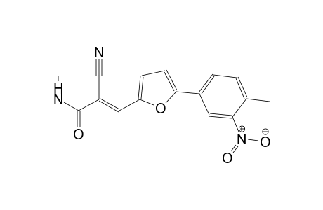 2-propenamide, 2-cyano-N-methyl-3-[5-(4-methyl-3-nitrophenyl)-2-furanyl]-, (2E)-