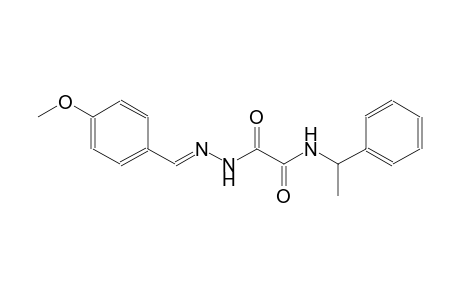 acetic acid, oxo[(1-phenylethyl)amino]-, 2-[(E)-(4-methoxyphenyl)methylidene]hydrazide