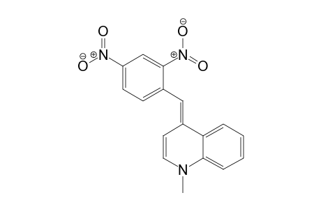 Quinoline, 4-[(2,4-dinitrophenyl)methylene]-1,4-dihydro-1-methyl-