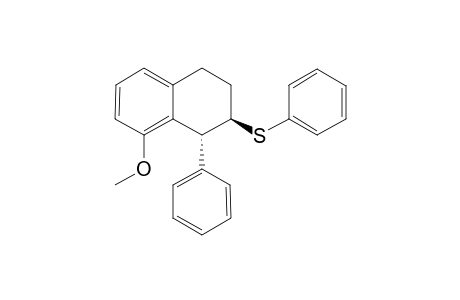 (1R,2R)-8-Methoxy-1-phenyl-2-(phenylthio)-1,2,3,4-tetrahydronaphthalene
