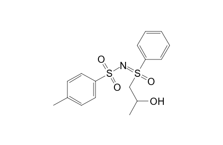 N-(2-hydroxypropyl-keto-phenyl-persulfuranylidene)-4-methyl-benzenesulfonamide