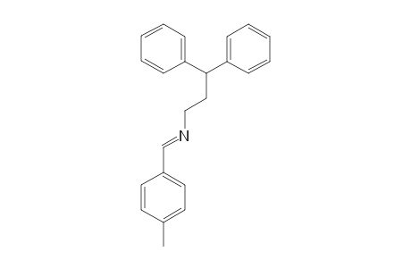 N-PARA-METHYL-BENZYLIDENE-N-3,3-DIPHENYLPROPYLAMINE