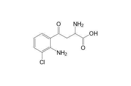 2-Amino-4-(2-amino-3-chlorophenyl)-4-oxobutyric acid