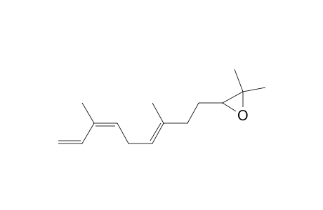 10,11-epoxy-3,7,11-trimethyldodeca-1,3,6-triene