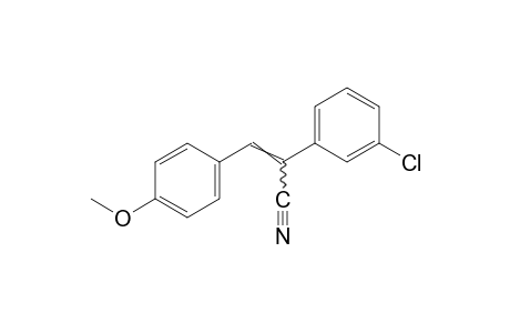 2-(m-chlorophenyl)-3-(p-methoxyphenyl)acrylonitrile