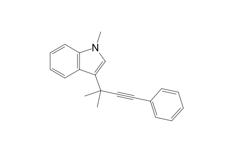 1-Methyl-3-(2-methyl-4-phenylbut-3-yn-2-yl)-1H-indole