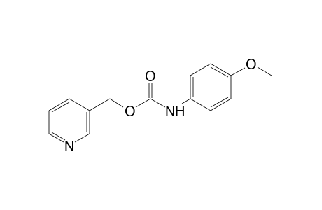 p-methoxycarbanilic acid, 3-pyridylmethyl ester