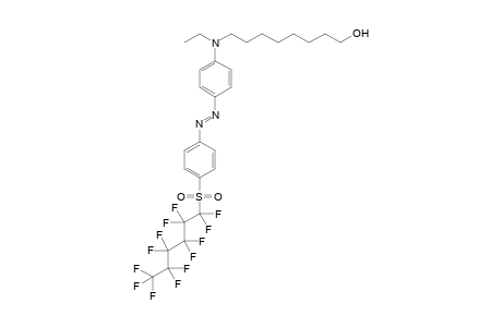 4-[4-(Perfluorohexylsulfonyl)phenylazo]-N-ethyl-N-(8-hydroxyoctyl)aniline