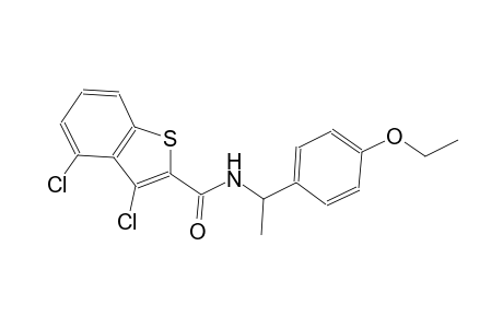 3,4-dichloro-N-[1-(4-ethoxyphenyl)ethyl]-1-benzothiophene-2-carboxamide