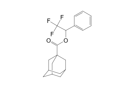 1-Adamantanecarboxylic acid, 1-phenyl-2,2,2-trifluoroethyl ester