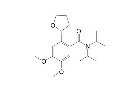 4,5-Dimethoxy-2-(tetrahydrofuran-2'-yl)-N,N-dis(methylethyl)benzamide