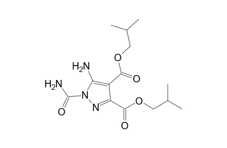 Di-i-butyl 5-Amino-1-carbamoylpyrazole-3,4-dicarboxylate