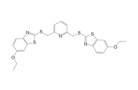 benzothiazole, 6-ethoxy-2-[[[6-[[(6-ethoxy-2-benzothiazolyl)thio]methyl]-2-pyridinyl]methyl]thio]-