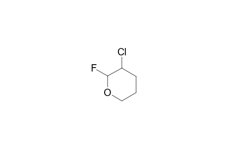 2-CHLORO-1-FLUORO-TETRAHYDROPYRAN;TRANS-ISOMER