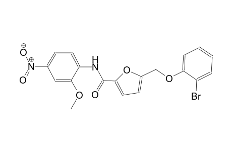 5-[(2-bromophenoxy)methyl]-N-(2-methoxy-4-nitrophenyl)-2-furamide