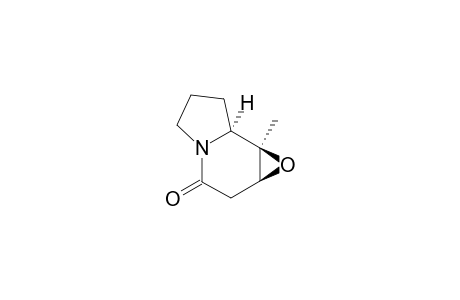 8-Methyl-6,7-epoxy-2,3,6,7,8,8a-hexahydro-1H-indolizidin-5-one