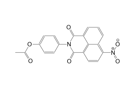 1H-benz[de]isoquinoline-1,3(2H)-dione, 2-[4-(acetyloxy)phenyl]-6-nitro-