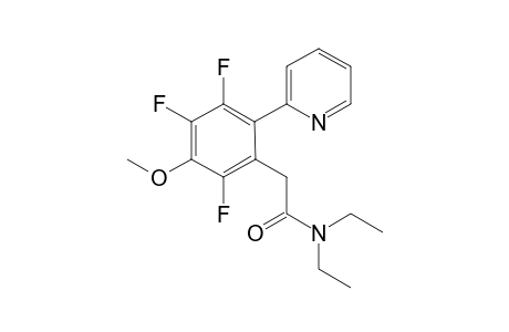 N,N-Diethyl-2-(2,4,5-trifluoro-3-methoxy-6-(pyridin-2-yl)phenyl)acetamide