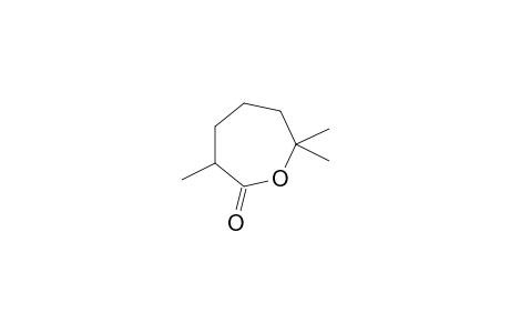 3,7,7-Trimethyl-2-oxepanone