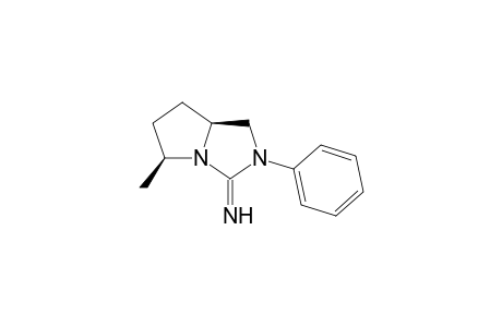 (-)-(5S,7aS)-5-Methyl-2-phenyltetrahydro-1H-pyrrolo[1,2-c]imidazol-3(2H)-imine