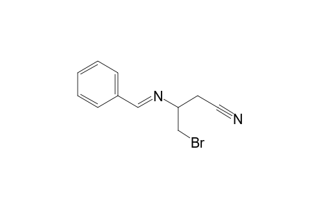 (E)-3-(Benzylideneamino)-4-bromobutanenitrile