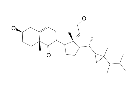 9-OXO-9,11-SECOGORGOST-5-ENE-3-BETA,11-DIOL