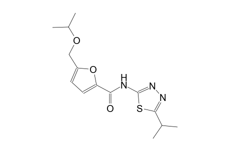 2-furancarboxamide, 5-[(1-methylethoxy)methyl]-N-[5-(1-methylethyl)-1,3,4-thiadiazol-2-yl]-