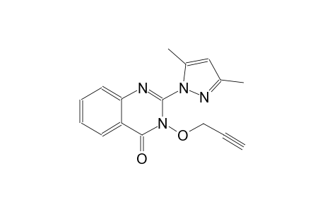 2-(3,5-dimethyl-1H-pyrazol-1-yl)-3-(2-propynyloxy)-4(3H)-quinazolinone