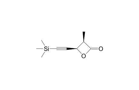 (3R,4R)-(-)-3-Methyl-4-(trimethylsilyl)ethynyloxetan-2-one