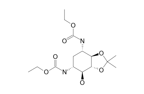1L-(1,3/2,4,6)-4,6-DI-(ETHOXYCARBONYLAMIDO)-1,2-O-ISOPROPYLIDENE-1,2,3-CYCLOHEXANETRIOL