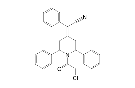 [N-CHLOROACETYL-(CIS)-2,6-DIPHENYLPIPERIDIN-4-YLIDENE]-(PHENYL)-ACETONITRILE