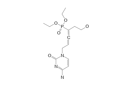 DIETHYL-4-[4-AMINO-2-OXO-1(2H)-PYRIMIDINYL]-1-(2-HYDROXYETHYL)-1,2-BUTADIENYLPHOSPHONATE