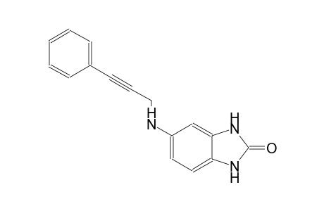 2H-benzimidazol-2-one, 1,3-dihydro-5-[(3-phenyl-2-propynyl)amino]-