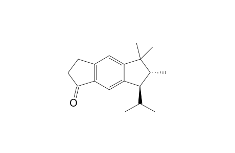 (6R,7R)-7-isopropyl-3,5,6,7-tetrahydro-5,5,6-trimethyl-2H-s-indacen-1-one