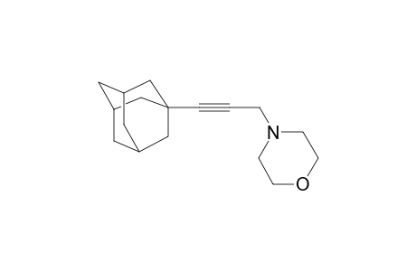 morpholine, 4-(3-tricyclo[3.3.1.1~3,7~]dec-1-yl-2-propynyl)-