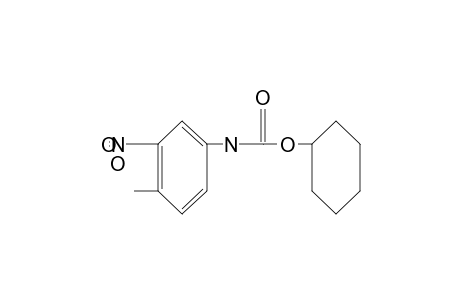 4-methyl-3-nitrocarbanilic acid, cyclohexyl ester