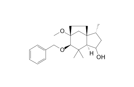(1R,2R,5R,7R,8R) 7-Benzyloxy-2,6,6-trimthyl-8-methoxytricyclo[6.2.1.0(1,5)]undecan-4-ol