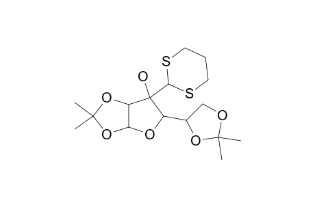 1,2,5,6-O-DIISOPROPYLIDENE-3-C-(1,3-DITHIANE-2-YL)-ALLO-FURANOSE