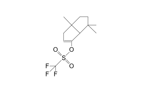 cis-5,8,8-Trimethyl-bicyclo(3.3.0)oct-2-en-2-yl-trifluoromethylsulfonate