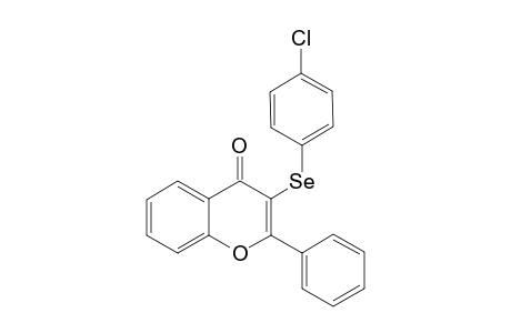 3-(4-Chlorophenylselenyl)-2-phenyl-4H-chromen-4-one