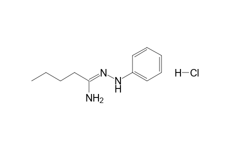 1-(Phenylhydrazono)pentylamine hydrochloride