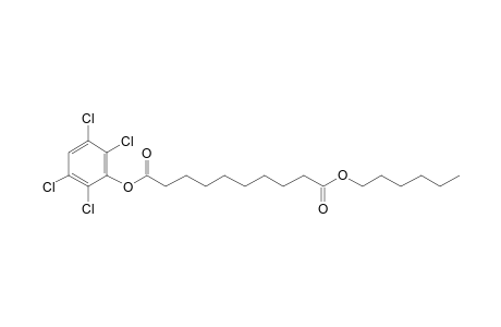 Sebacic acid, hexyl 2,3,5,6-tetrachlorophenyl ester