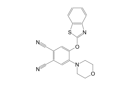 4-(1,3-benzothiazol-2-yloxy)-5-(4-morpholinyl)phthalonitrile